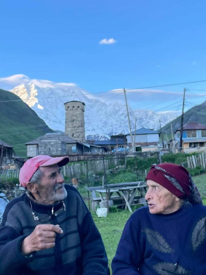 Chvibiani Guesthouse & Bar Ushguli Exterior foto