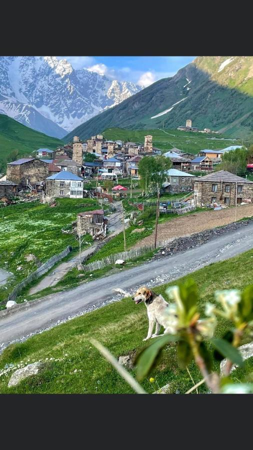 Chvibiani Guesthouse & Bar Ushguli Exterior foto